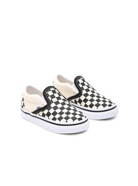 Sneaker Vans Classic Slip On Nero Per Mini