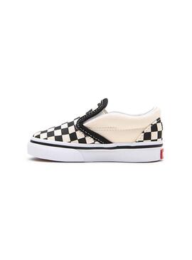 Sneaker Vans Classic Slip On Nero Per Mini