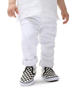 Scarpe Vans Classic Slip On nere per bambini