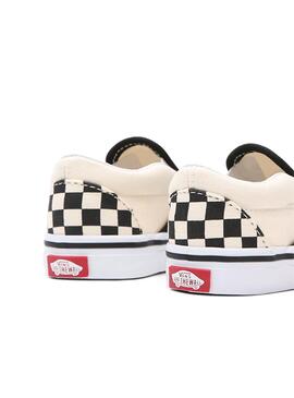 Scarpe Vans Classic Slip On nere per bambini
