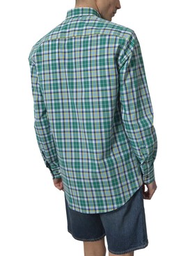 Camicia Klout Xoel Verde per Uomo