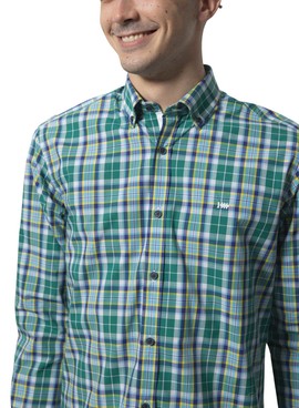 Camicia Klout Xoel Verde per Uomo