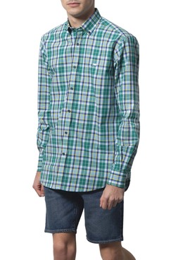 Camicia Klout Xoel Verde per Uomo