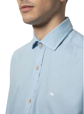 Camicia Klout Panama Blu Azzurro per Uomo