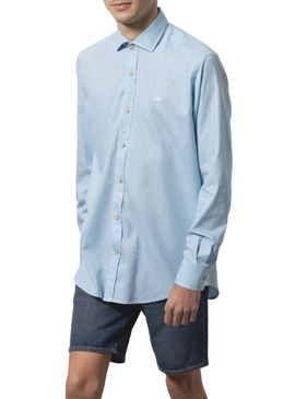 Camicia Klout Panama Blu Azzurro per Uomo