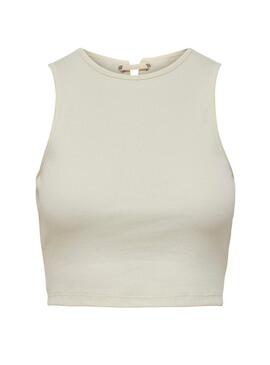 Top Only Onlessa Bianco per Donna