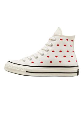 Sneaker  Converse Chuck 70 Embroidered Lips