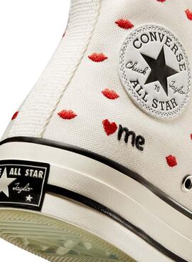 Sneaker  Converse Chuck 70 Embroidered Lips