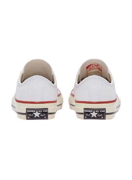 Sneaker Converse Chuck 70 Low Bianco per Bambinos