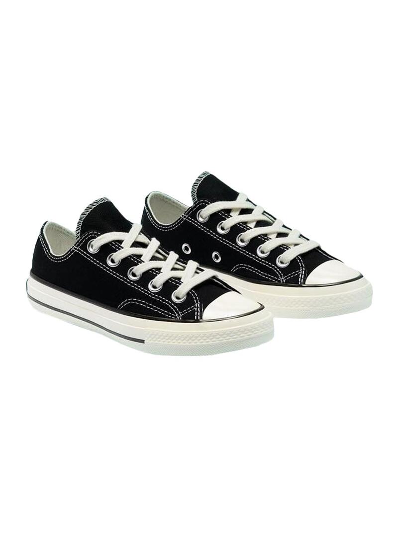 Sneaker Converse Chuck 70 Nero Low per Bambinos