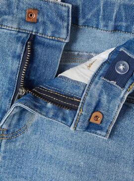 Short Jeans Name It Frandi Blu per Bambina