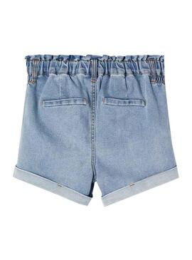 Short Jeans Name It Bella Tazza Blu per Bambina