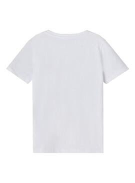 T-Shirt Name It x Minecraft Bianco per Bambino