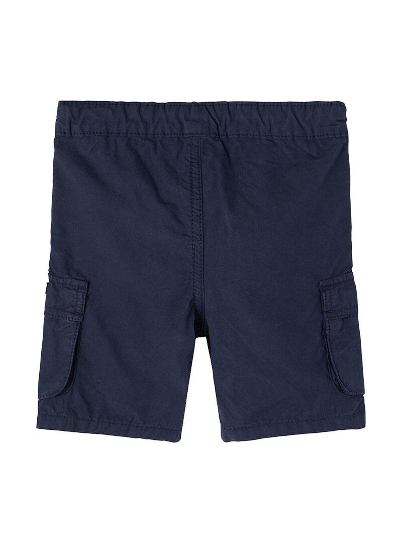 Bermuda Name It Ryan Tilip Cargo Blu Navy per Bambino