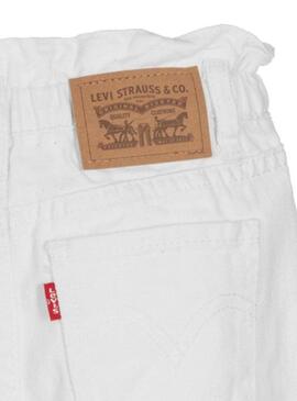 Jeans Levis High Loose Paperbag Bianco