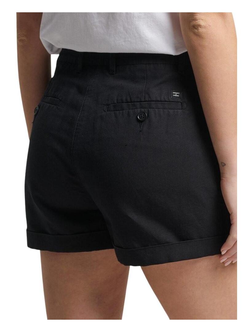 Short Superdry Studios Nero per Donna