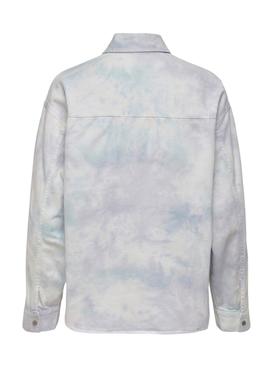 Giubbotto Denim Only Cairo Tie Dye Multi Donna