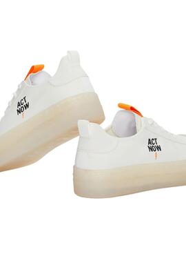 Sneaker Ecoalf Actalf Now Biancos per Donna
