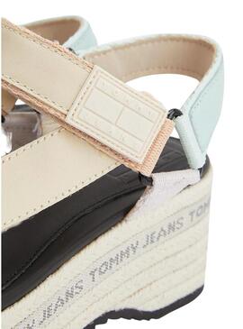 Sandali Tommy Jeans Wedge Oxygen Multicolor