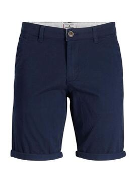 Bermuda Jack e Jones Dave Blu Navy Uomo