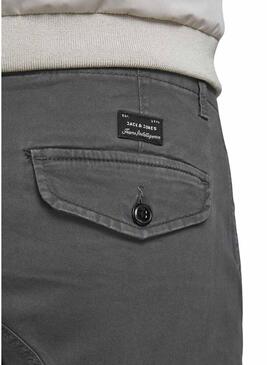 Pantaloni Jack & Jones Paul Flake Cargo Grigio