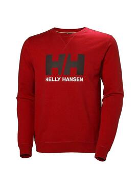 Felpe Helly Hansen Logo Sweat Rosso Uomo