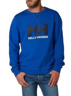 Felpe Helly Hansen Logo Sweat Blue Men