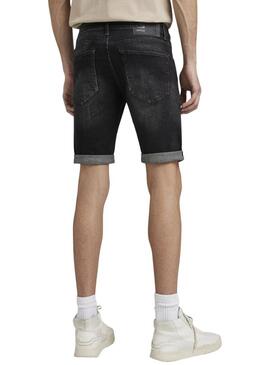 Bermuda Denim G-Star 3301 Slim Nero per Uomo