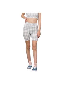 Leggings Ciclistas Vans Mixed Up Gingham Malva Donna