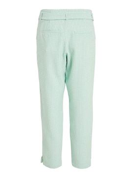 Pantaloni Vila Laidas 7/8 Turquesa Donna