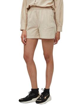 Short Vila Chellie HW Beige per Donna