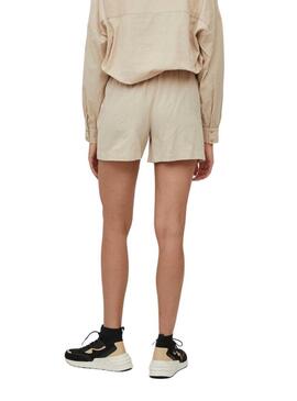 Short Vila Chellie HW Beige per Donna