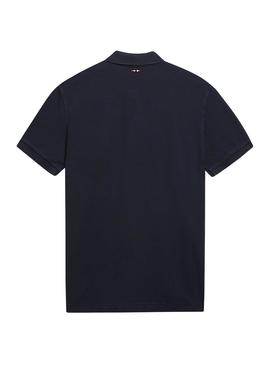 Polo Napapijri Elbas Blu Navy per Uomo