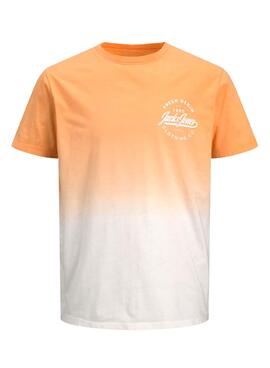 T-Shirt Jack and Jones Tarif Arancione per Bambino