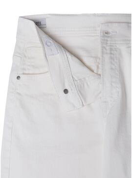 Pantaloni Pepe Jeans Grace Culotte Bianco per Bambina