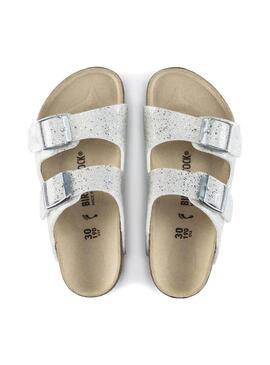 Sandali Birkenstock Arizona Argento per Ragazza