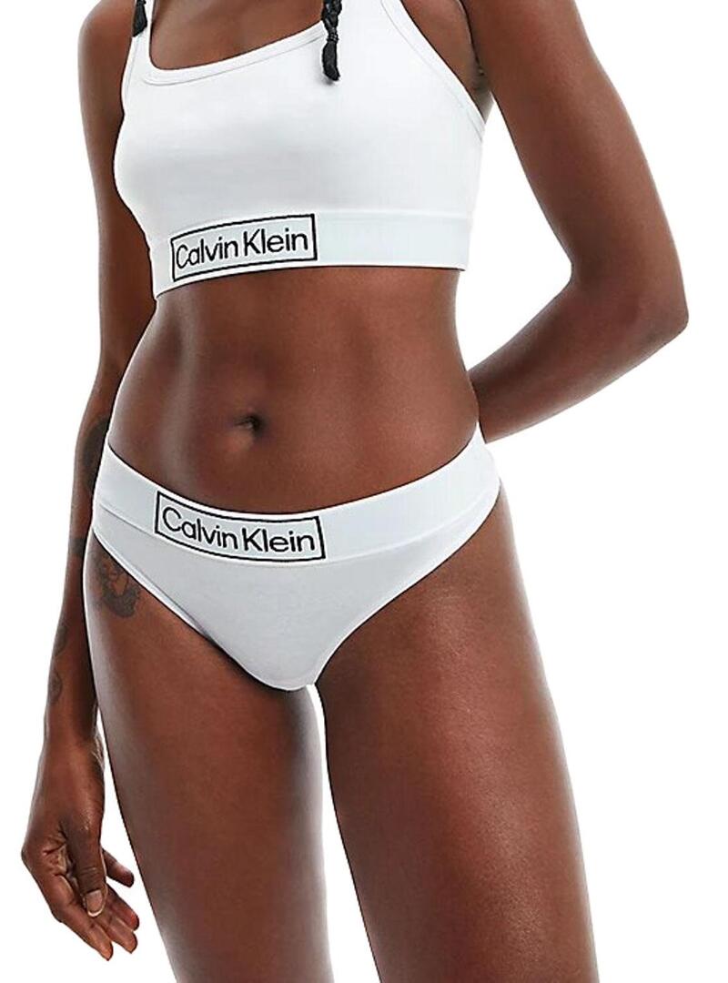 Perizoma Calvin Klein Bianco per Donna