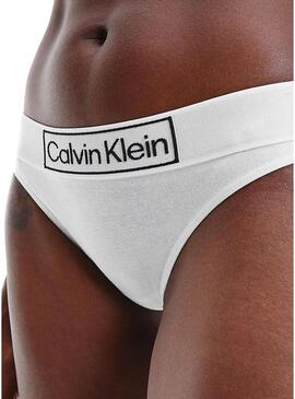 Slips Calvin Klein Biancos per Donna