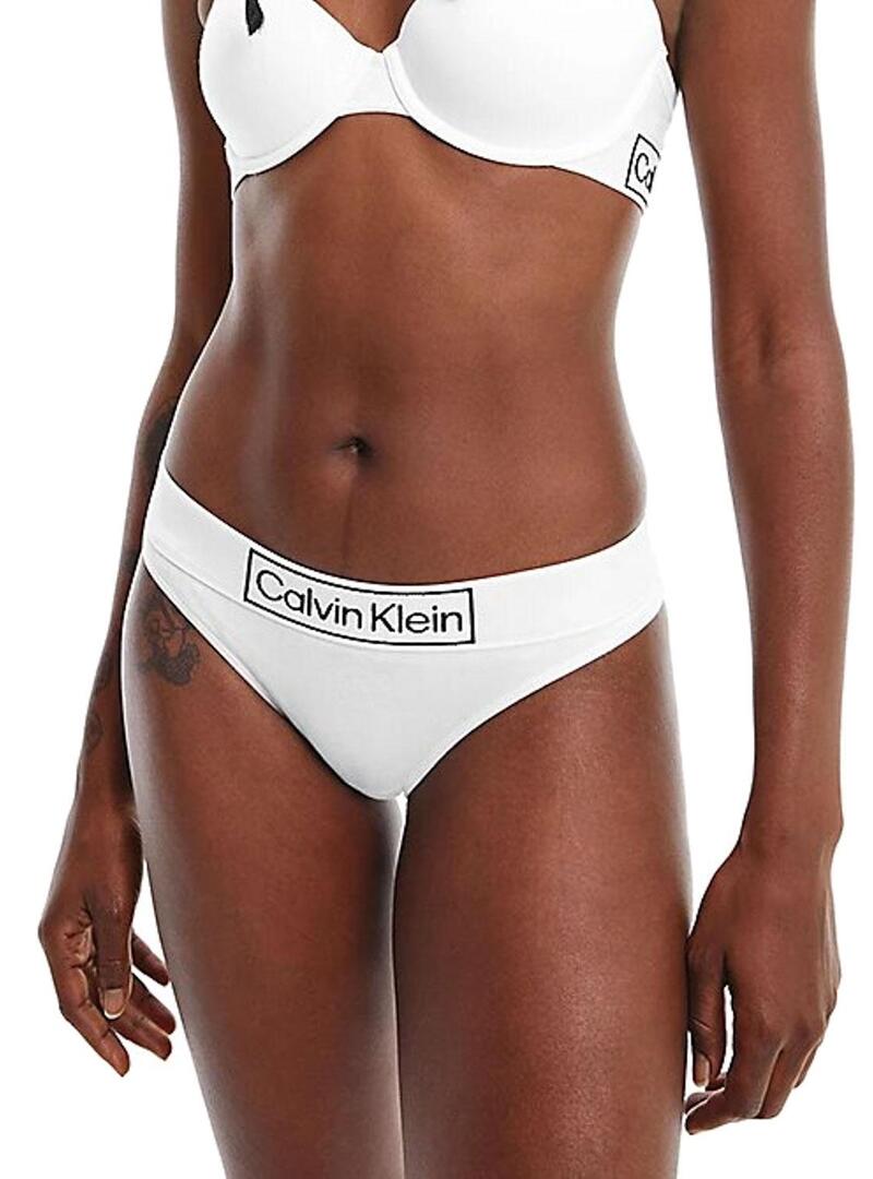 Slips Calvin Klein Biancos per Donna