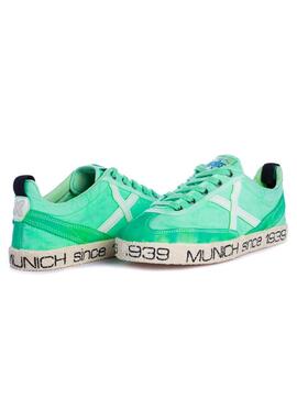 Sneaker Munich Volata 23 Verde Fluorescente per Donna