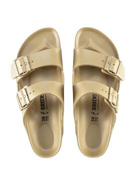 Sandali Birkenstock Arizona EVA Gold per Donna