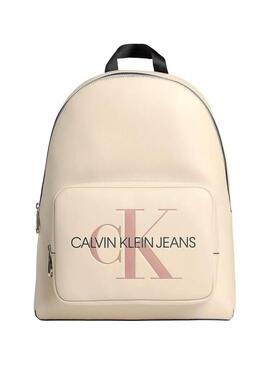 Zaino Calvin Klein Jeans Campus Beige
