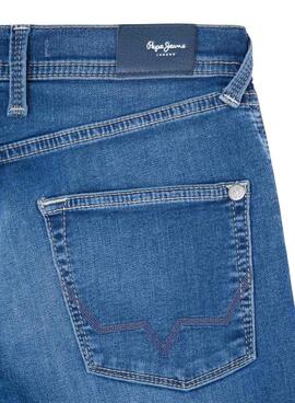 Jeans Pepe Jeans Finly Skinny Low Blu Bambino