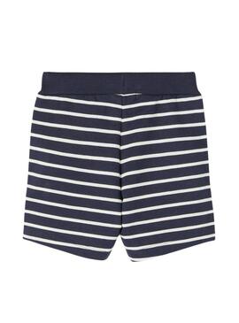 Bermudas Name It Jilan Blu Navy e Bianco per Bambino