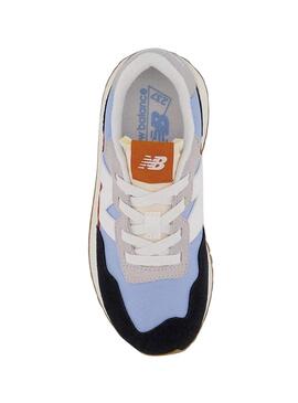 Sneaker New Balance 237 Blu per Mini