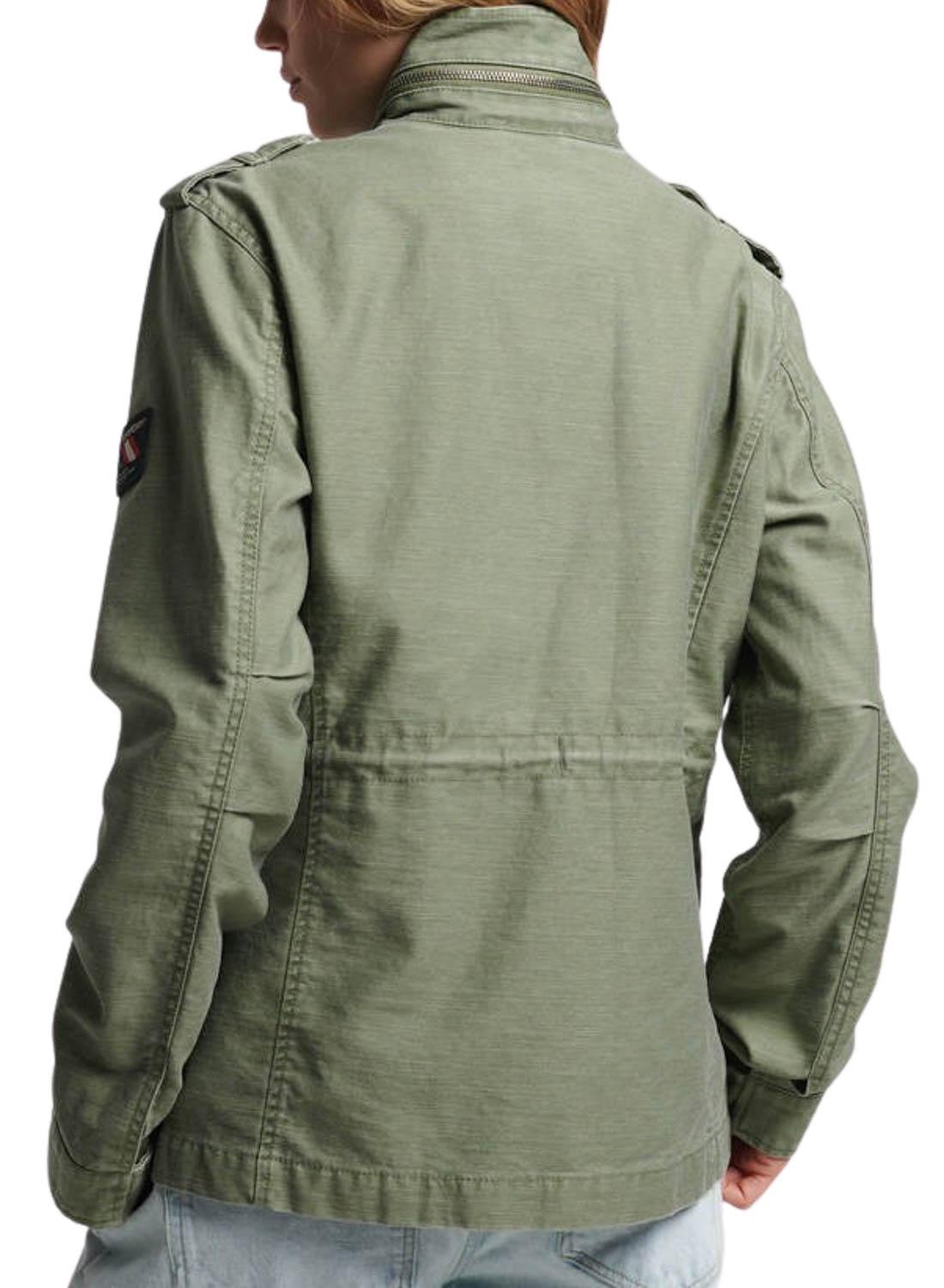 Giacca Superdry D'epoca Verde per Donna