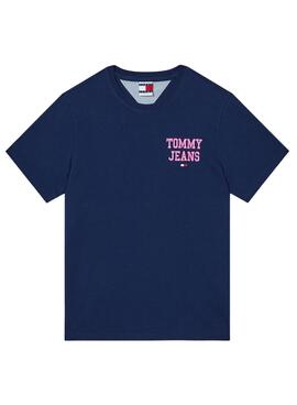 T-Shirt Tommy Jeans POP DROP Marina per Donna