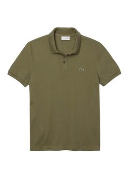 Polo Lacoste Slim Fit Verde Uomo