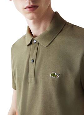 Polo Lacoste Slim Fit Verde Uomo