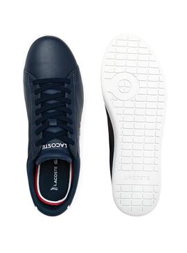 Sneaker Lacoste Carnaby Evo Blu Navy per Uomo